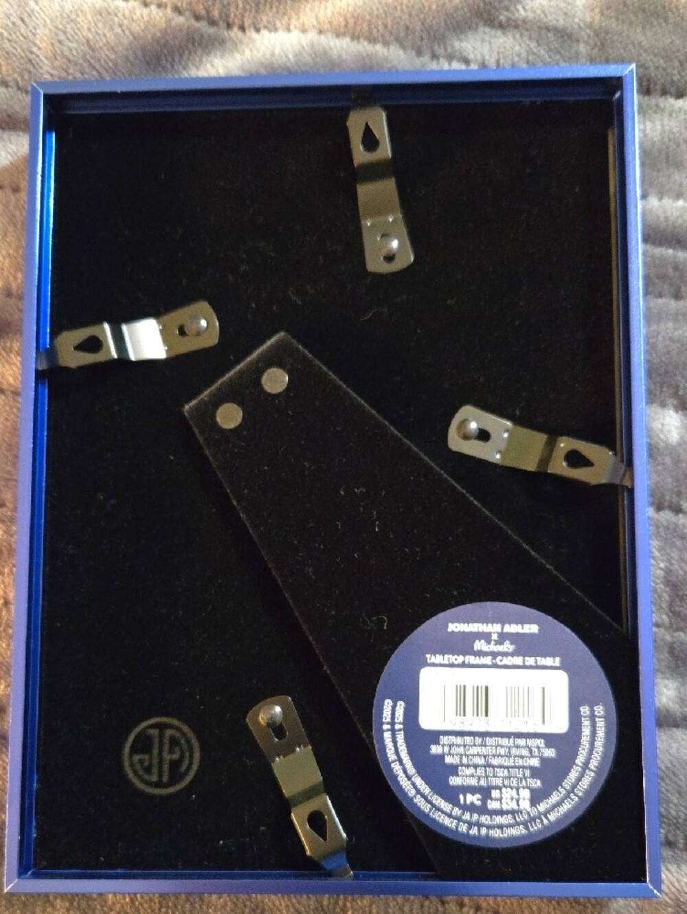 Jonathan Adler Cobalt Blue Picture Frame - Picture 3 of 3